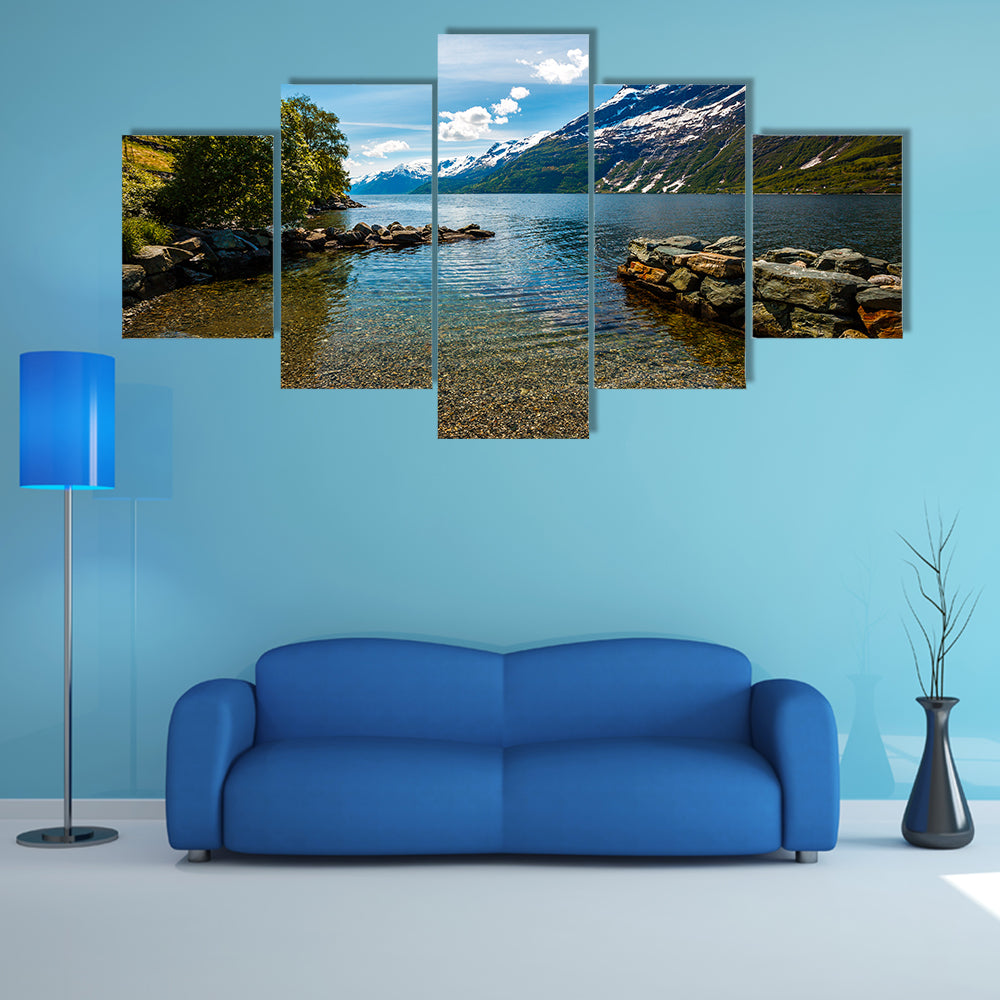 Beautiful Nature Norway natural landscape multi panel canvas wall art