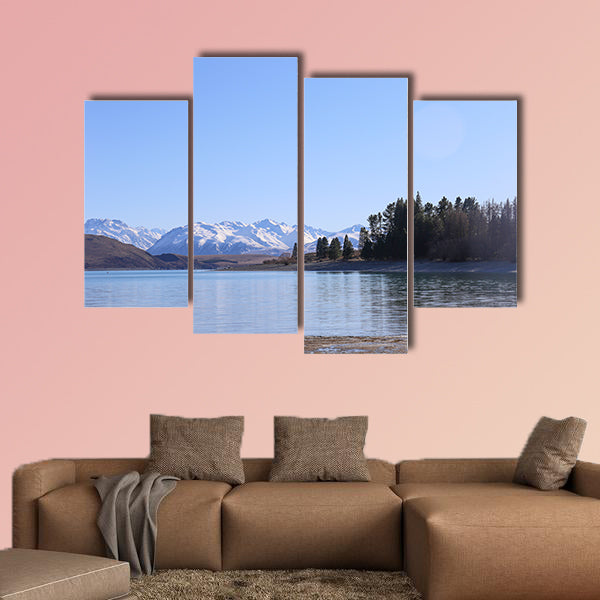Lake side Multi panel canvas wall art