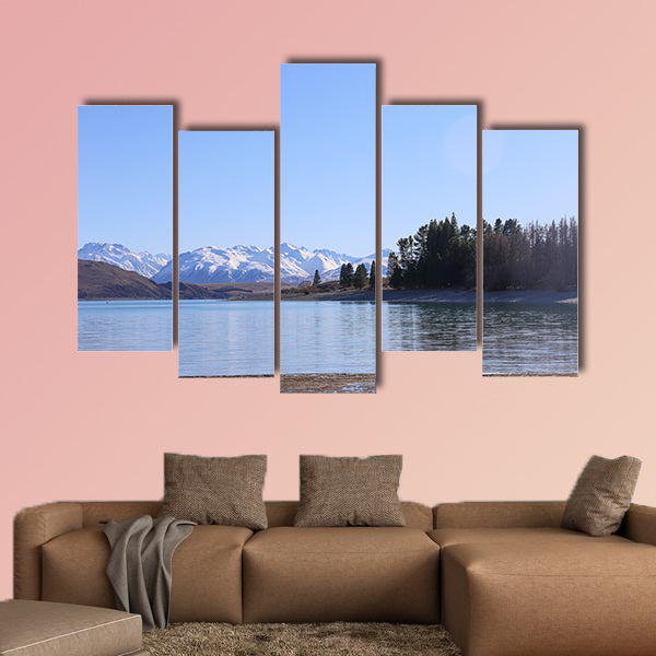 Lake side Multi panel canvas wall art