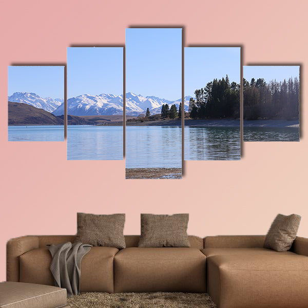 Lake side Multi panel canvas wall art