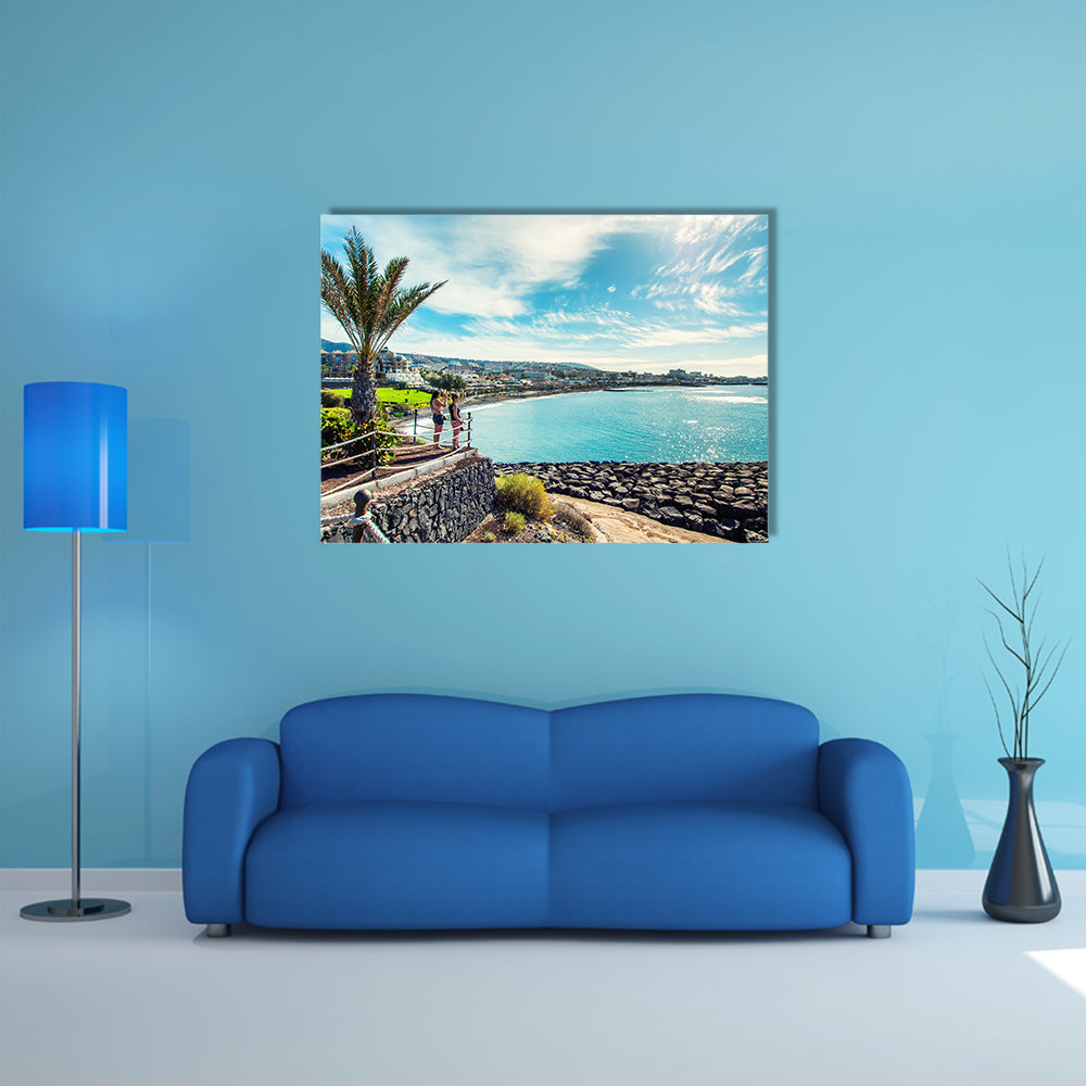 A most beautiful view of Tenerife, Canary Islands multi panel canvas wall art