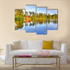 The lake house, Sweden multi panel canvas wall art