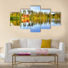 The lake house, Sweden multi panel canvas wall art