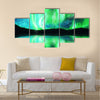 Northern lights ,aurora borealis Multi panel canvas wall art