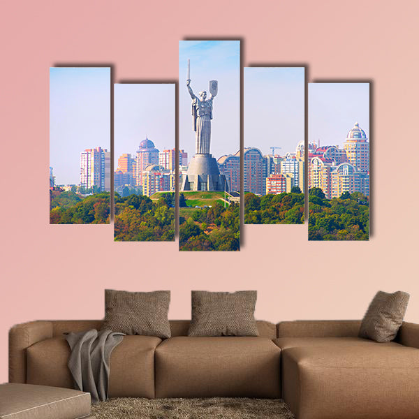 Mother Motherland statue devoted the Great Patriotic wall art