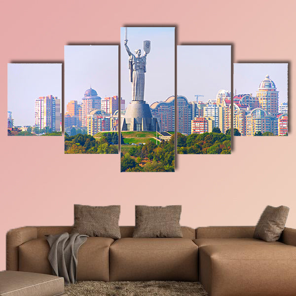 Mother Motherland statue devoted the Great Patriotic wall art