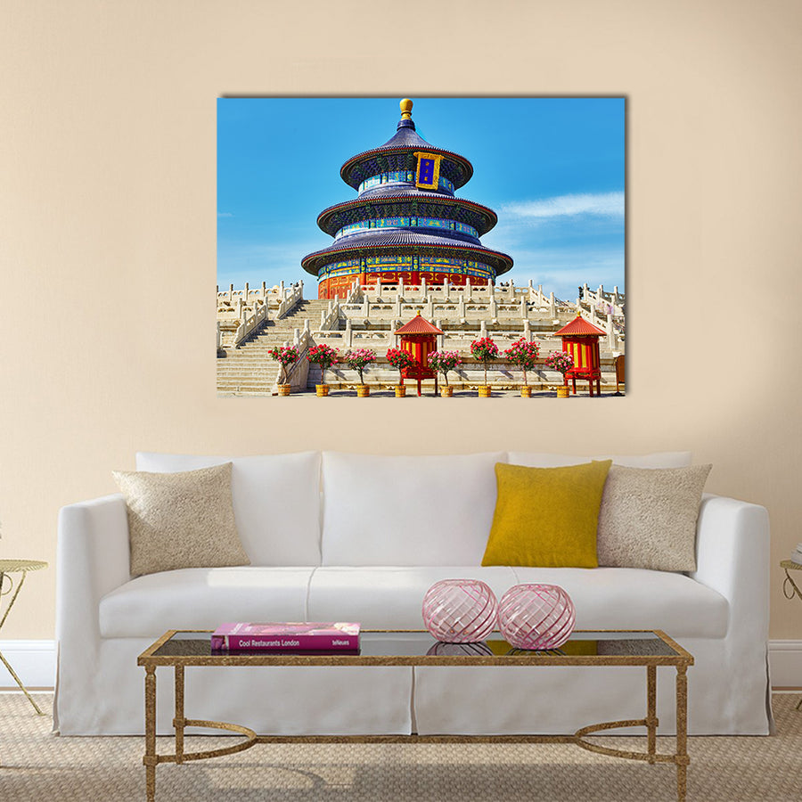 Beautiful Temple of Heaven in Beijing China , Multi Panel Wall Art