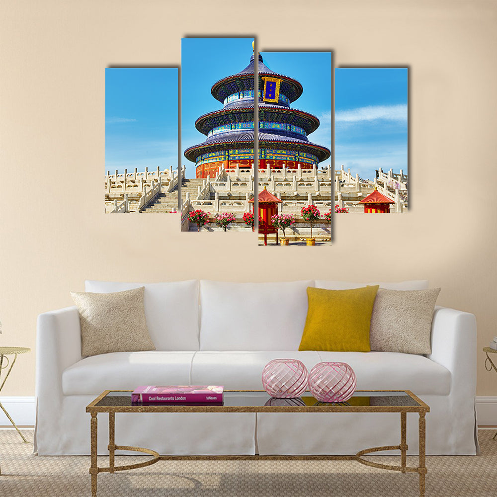 Beautiful Temple of Heaven in Beijing China , Multi Panel Wall Art