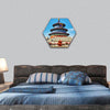 Temple of Heaven in Beijing, China hexagonal canvas wall art