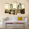 Flame Towers. A symbol of the new multi panel canvas wall art