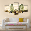 Flame Towers. A symbol of the new multi panel canvas wall art