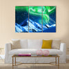 Northern Colorful lights ,aurora borealis Multi panel canvas wall art