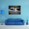 Tropical Rain Forest with Waterfall at Sungai Liam, Malaysia, Asia multi panel canvas wall art