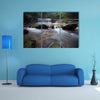 Tropical Rain Forest with Waterfall at Sungai Liam, Malaysia, Asia multi panel canvas wall art