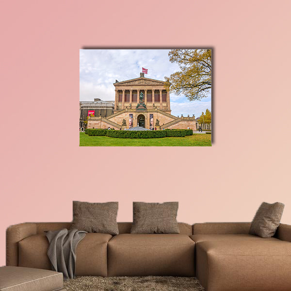 Exterior view of Alte Nationalgalerie multi panel canvas wall art