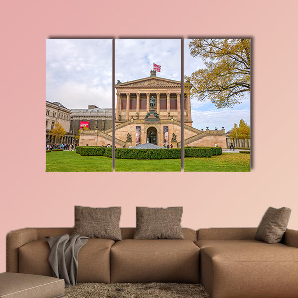 Exterior view of Alte Nationalgalerie multi panel canvas wall art