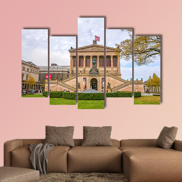 Exterior view of Alte Nationalgalerie multi panel canvas wall art