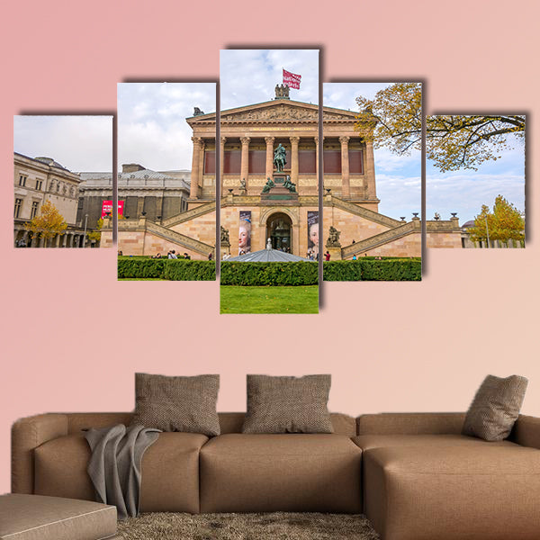 Exterior view of Alte Nationalgalerie multi panel canvas wall art