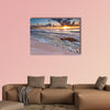 Caribbean Sunrise near Playa del Carmen, Riviera Maya, Mexico multi panel canvas wall art