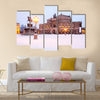 Semperoper in the winter time Multi panel canvas wall art