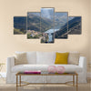 Douro Valley mail Vineyard region in Portugal vineyards point of interest in Portugal Multi panel canvas wall art