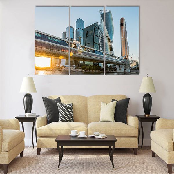 City of Moscow. Russia Multi panel canvas wall art