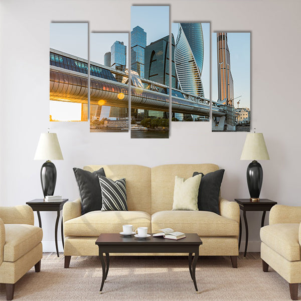 City of Moscow. Russia Multi panel canvas wall art
