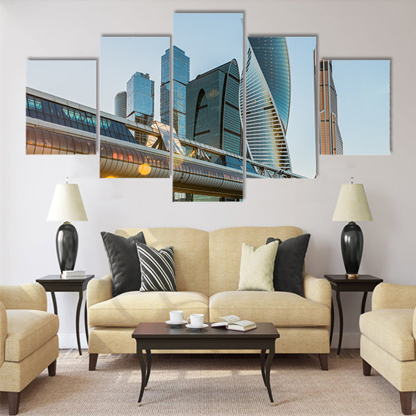 City of Moscow. Russia Multi panel canvas wall art