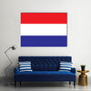 Vector of Netherlands Flag Multi panel canvas wall art