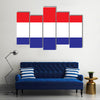 Vector of Netherlands Flag Multi panel canvas wall art