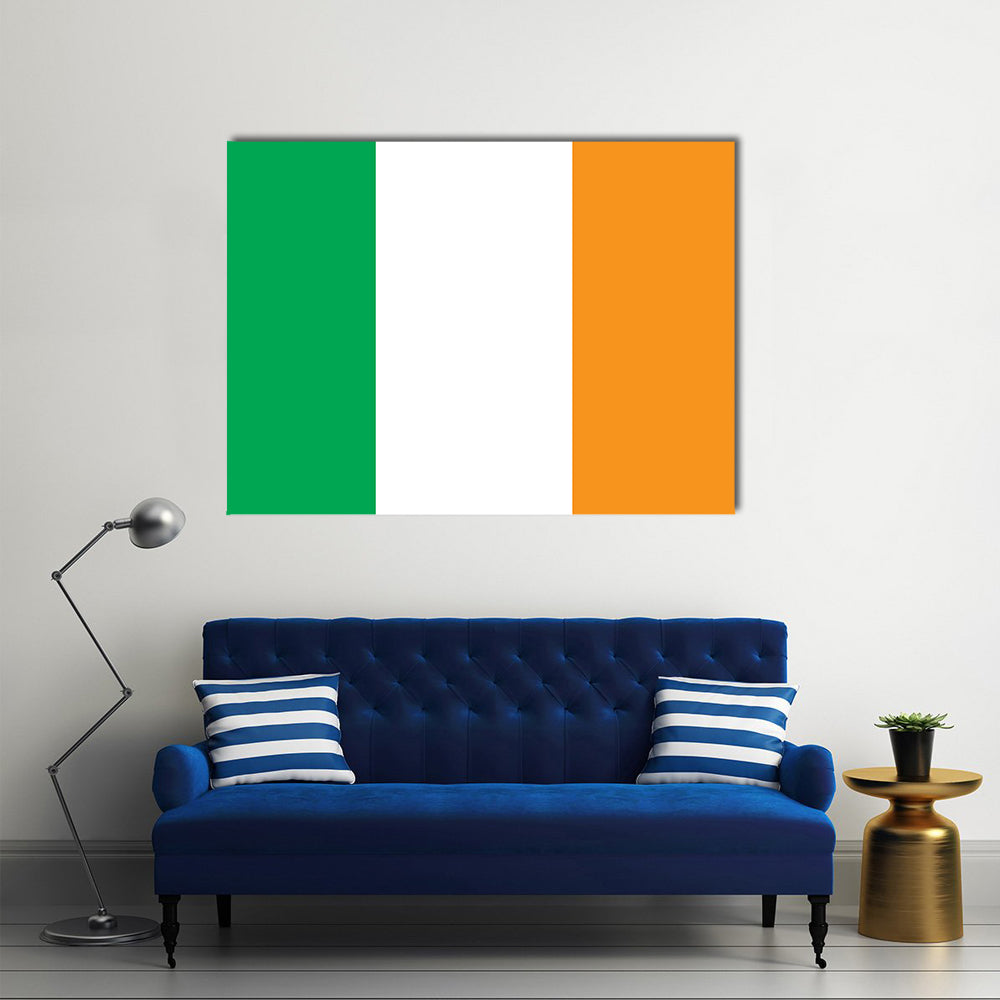 Beautiful Ireland Flag Multi Panel Canvas Wall Art