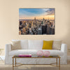 New York City midtown skyline multi panel canvas wall art