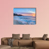 Magnificent sunset in La Jolla California Multi panel canvas wall art