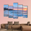 Magnificent sunset in La Jolla California Multi panel canvas wall art