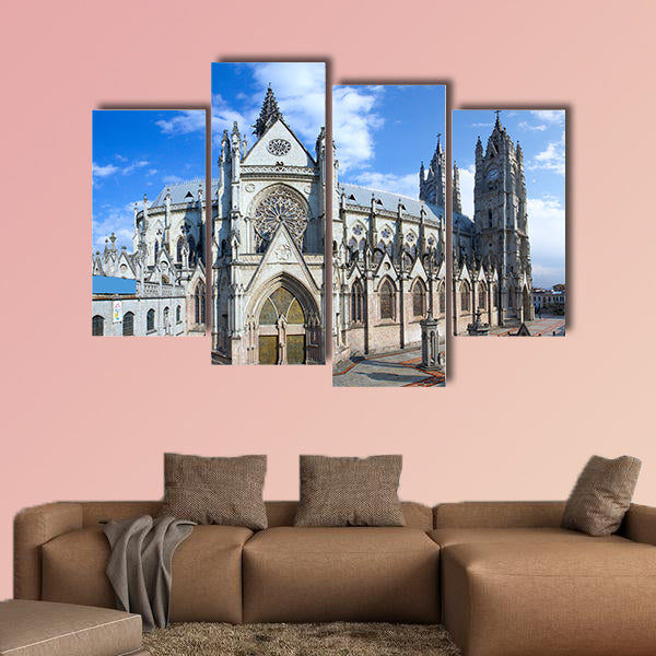 The Historic Center Of Quito Ecuador multi panel canvas wall art