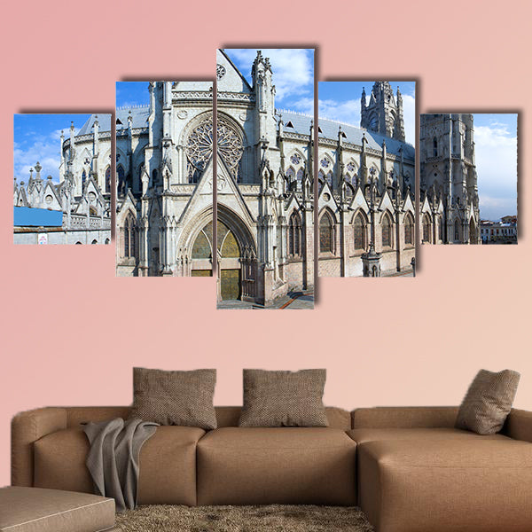 The Historic Center Of Quito Ecuador multi panel canvas wall art