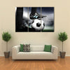 Beautiful view of Soccer Multi panel canvas wall art