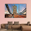 London, Tower Bridge multi panel canvas wall art