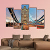 London, Tower Bridge multi panel canvas wall art