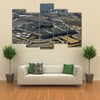 US Defense Department Petagon seen from above Multi panel canvas wall art