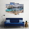 Big Almaty Lake in ZaIli Alatau mountain chain near Almaty, Kazakhstan Multi Panel Canvas Wall Art