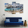 Big Almaty Lake in ZaIli Alatau mountain chain near Almaty, Kazakhstan Multi Panel Canvas Wall Art