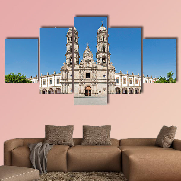 Basilica de Zapopan, Jalisco, Mexico multi panel canvas wall art