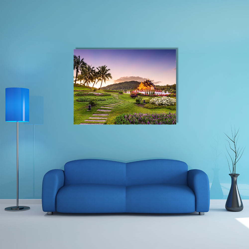 Chiang Mai, Thailand at Royal Flora Ratchaphruek Park multi panel canvas wall art