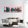 Singapore skyline at Marina Bay panoramic canvas wall art