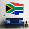 Flag of South Africa Multi panel canvas wall art