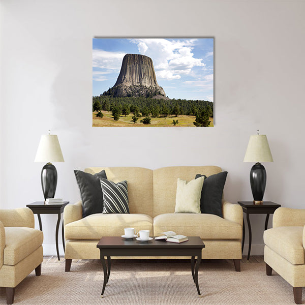 Devils Tower National Monument Multi panel canvas wall art