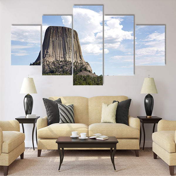 Devils Tower National Monument Multi panel canvas wall art