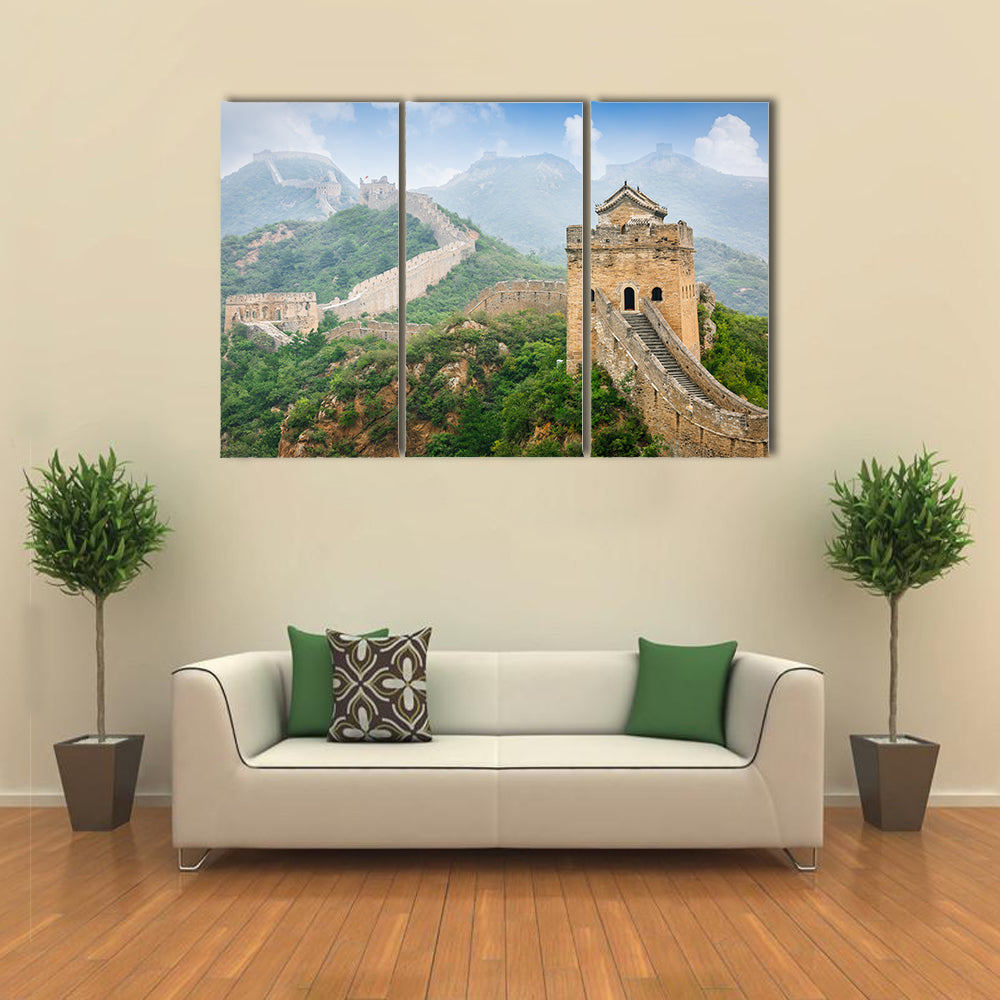 Great Wall in Beijing in China Multi panel canvas wall art
