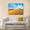 Panorama of dunes of Thar Desert.  Multi panel canvas wall art